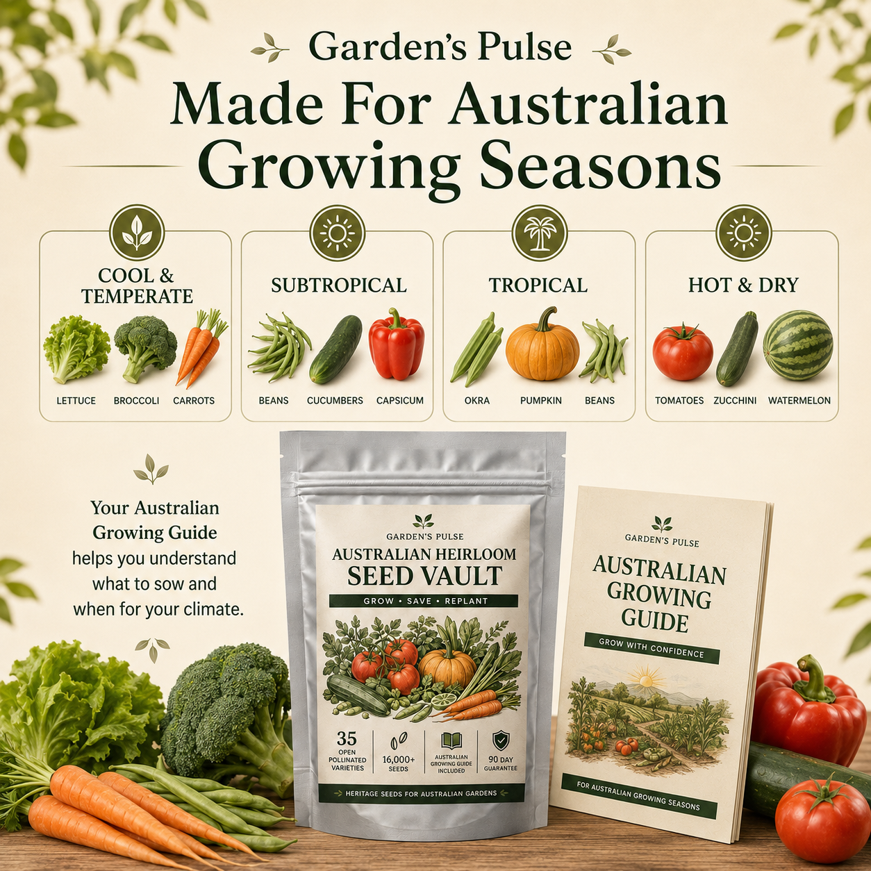 Garden’s Pulse - Australian Heirloom Seed Vault